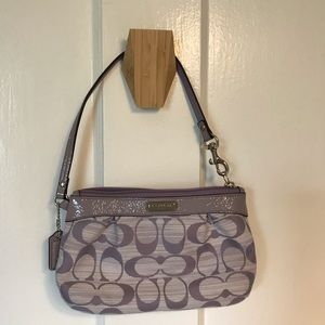Coach wristlet-lavender-NWOT